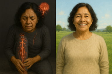 Pain and Peace A Dual Portrait